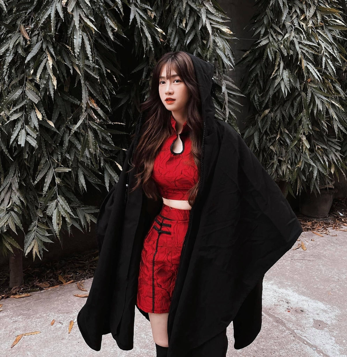 Phong cách thời trang vô cùng cá tính của Lê Bống. Ảnh: Facebook Phong cách thời trang vô cùng cá tính của Lê Bống. Ảnh: Facebook