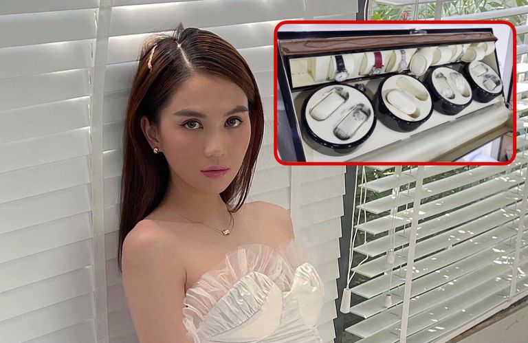 Ngọc Trinh mất hơn 10 chiếc đồng hồ với giá lên đến bạc tỷ. Ảnh: Internet Ngọc Trinh mất hơn 10 chiếc đồng hồ với giá lên đến bạc tỷ. Ảnh: Internet
