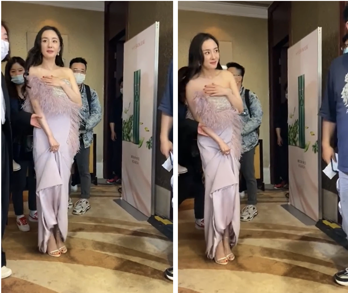 Nhan sắc lạ lẫm đến khó tin của Dương Mịch qua ống kính team qua đường - Ảnh 1 Nhan sắc lạ lẫm đến khó tin của Dương Mịch qua ống kính team qua đường - Ảnh 1