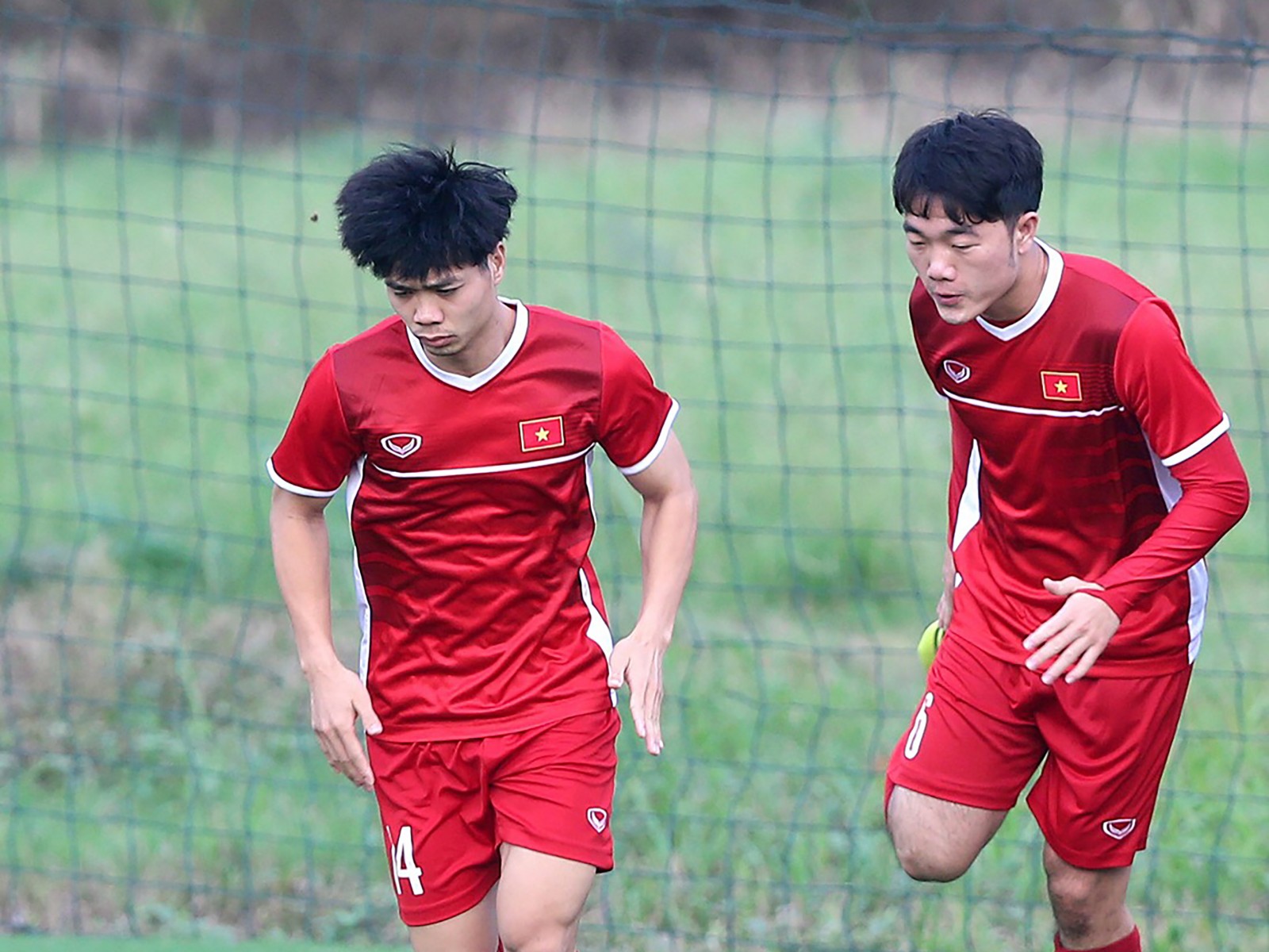 Công Phượng và Xuân Trường đều là những cầu thủ nòng cốt của tuyển Quốc gia Việt Nam. Ảnh: Internet