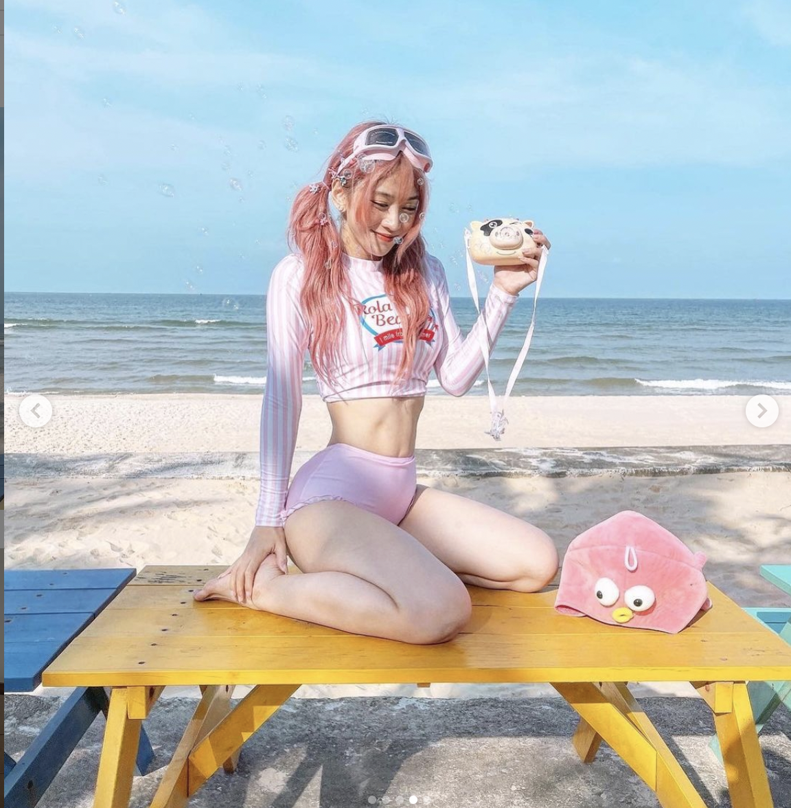 Màn 'thả thính đỉnh cao' mới đây của Lê Bống nhanh chóng thu hút sự chú ý. Ảnh: Instagram Màn 'thả thính đỉnh cao' mới đây của Lê Bống nhanh chóng thu hút sự chú ý. Ảnh: Instagram