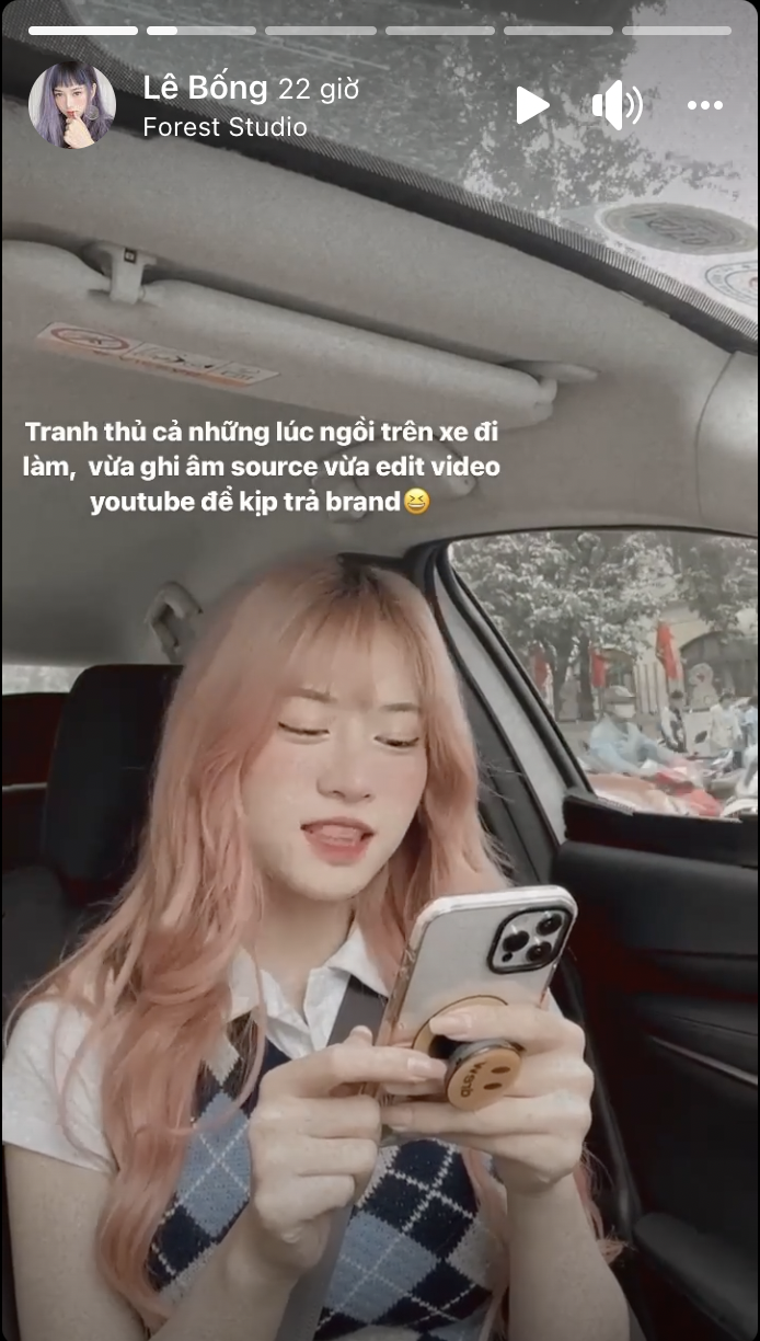 Lê Bống là một trong những nữ Tiktoker sở hữu lượng theo dõi khủng. Ảnh: Facebook Lê Bống là một trong những nữ Tiktoker sở hữu lượng theo dõi khủng. Ảnh: Facebook