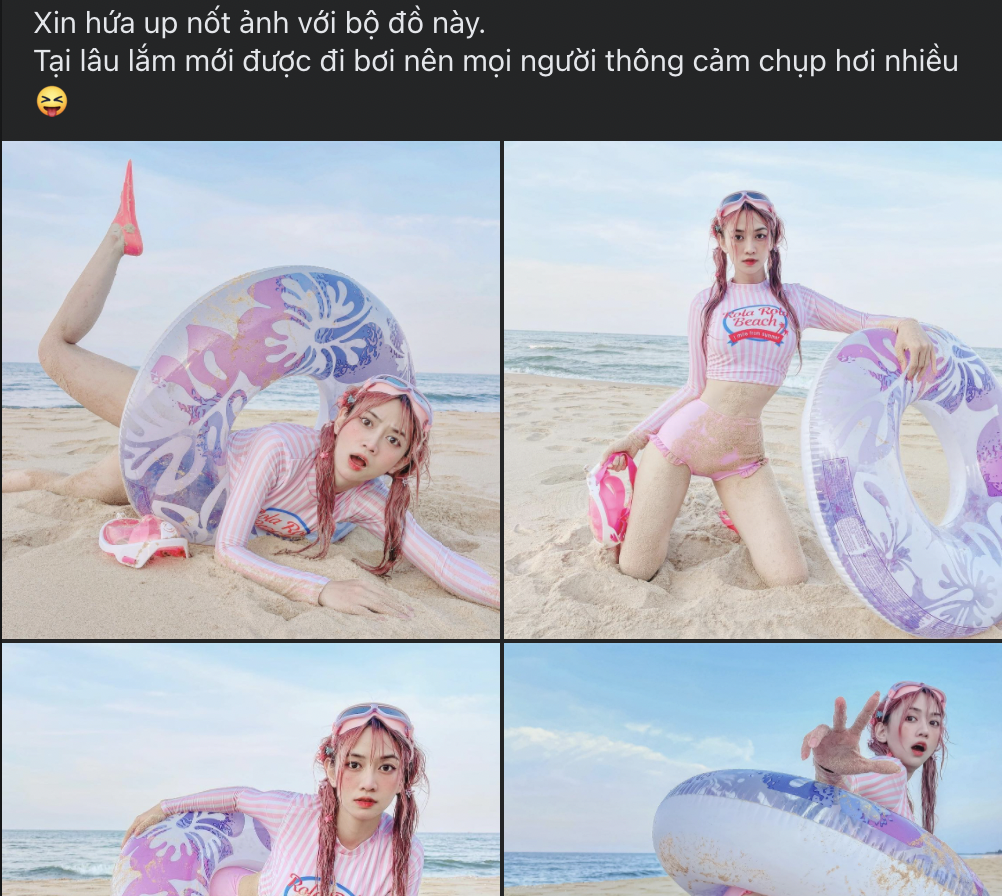 Tiktoker Lê Bống lại khiến dân tình 'sốt sình sịch' với đoạn clip 'thơ ngây' sau màn diện áo xẻ sâu hút mắt - Ảnh 1 Tiktoker Lê Bống lại khiến dân tình 'sốt sình sịch' với đoạn clip 'thơ ngây' sau màn diện áo xẻ sâu hút mắt - Ảnh 1