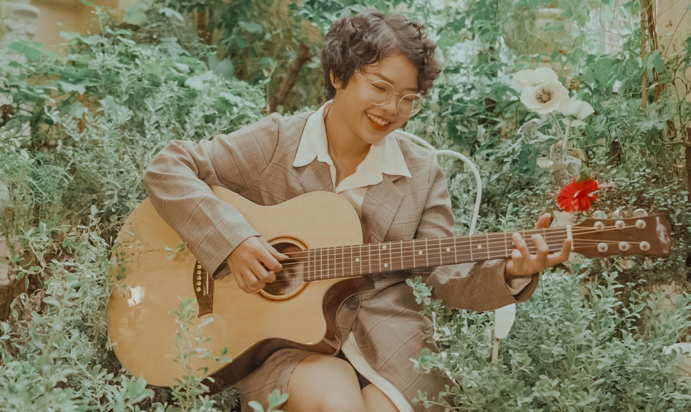 Tiktoker Chu Chu và bản hit thời gian gần đây. Ảnh: Chụp màn hình