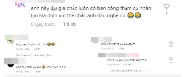 Nhiều ý kiến đồn đoán về Anh nông dân. Ảnh: Chụp màn hình Nhiều ý kiến đồn đoán về Anh nông dân. Ảnh: Chụp màn hình