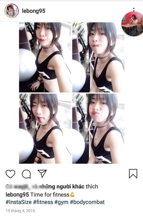 Trước đó Tiktoker Lê Bống bị dân tinh khui ra loạt hình ảnh cho thấy cô phẫu thuật để có được số đo v.òng 1 như hiện tại. Ảnh: Instagram Trước đó Tiktoker Lê Bống bị dân tinh khui ra loạt hình ảnh cho thấy cô phẫu thuật để có được số đo v.òng 1 như hiện tại. Ảnh: Instagram