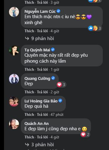 Lệ Quyên nhận được sự quan tâm của đông đảo người hâm mộ. Ảnh: Facebook Lệ Quyên nhận được sự quan tâm của đông đảo người hâm mộ. Ảnh: Facebook