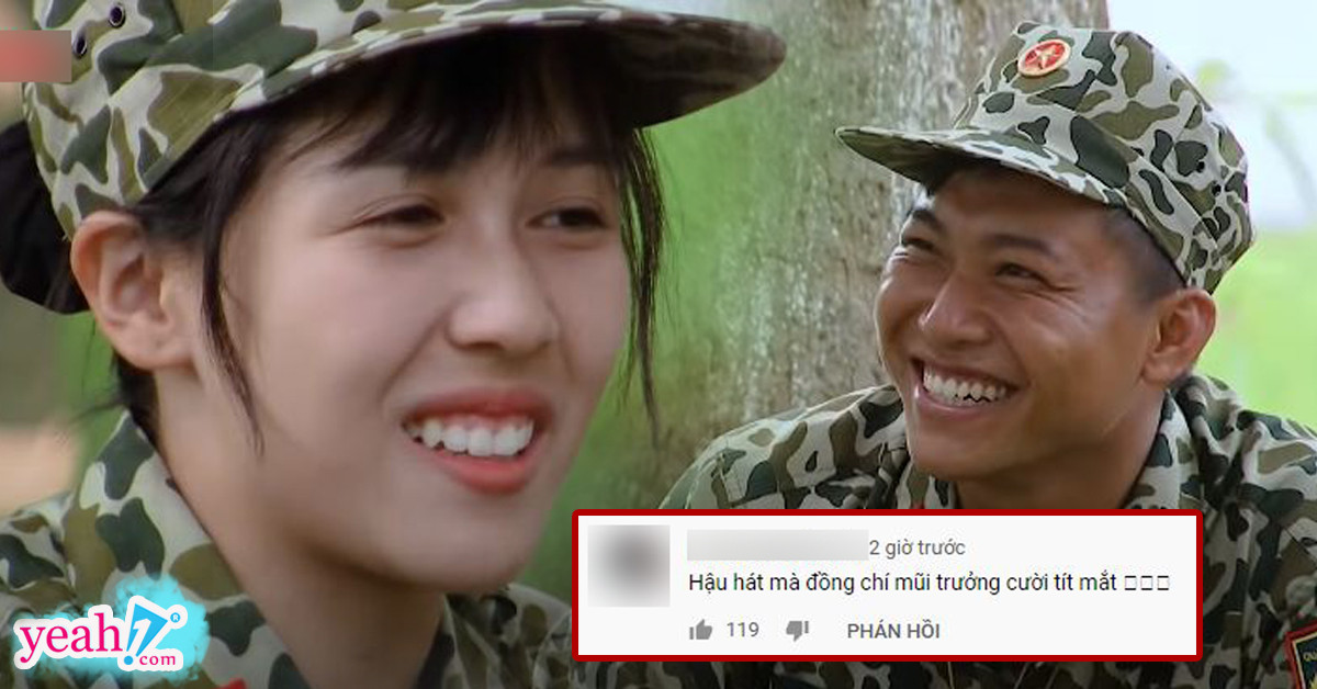 Mũi trưởng Long và Hậu Hoàng được ghép đôi kịch liệt sau chương trình Sao Nhập Ngũ. Ảnh: Internet