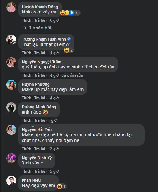 Dòng thả thính của nàng tiktoker nhận được sự thu hút của đông đảo người hâm mộ. Ảnh: Facebook