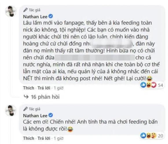 Nathan Lee tiết lộ lý do không muốn ngừng lại. Ảnh: Facebook Nathan Lee tiết lộ lý do không muốn ngừng lại. Ảnh: Facebook