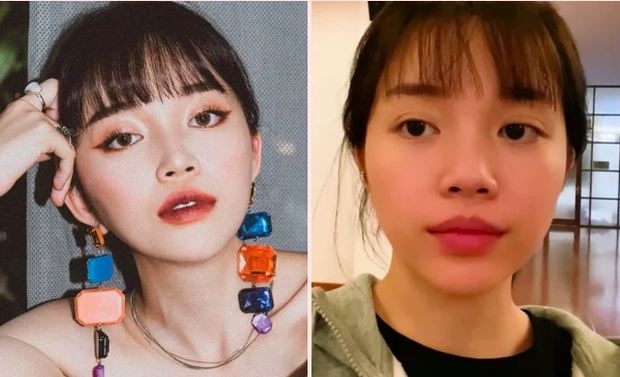 Vẻ xinh đẹp và dễ thương của Linh Ngọc Đàm khi để mặt mộc. Ảnh: Internet