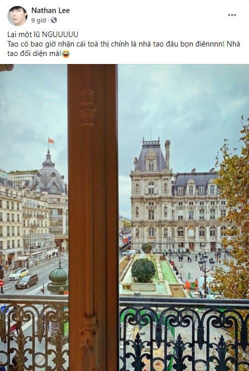 Nathan Lee liên tục lên tiếng đòi đối chất. Ảnh: Facebook