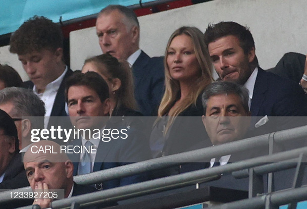 Hình ảnh David Beckham và Tom Cruise cùng xuất hiện trên khán đài khiến nhiều người không khỏi hào hứng. Ảnh: Getty Image Hình ảnh David Beckham và Tom Cruise cùng xuất hiện trên khán đài khiến nhiều người không khỏi hào hứng. Ảnh: Getty Image