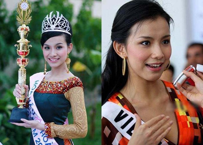 Nàng hậu dính tin đồn cặp kè với Lý Hùng từng đăng quang ngôi vị cao nhất của Hoa hậu Hoàn Vũ. Ảnh: Internet Nàng hậu dính tin đồn cặp kè với Lý Hùng từng đăng quang ngôi vị cao nhất của Hoa hậu Hoàn Vũ. Ảnh: Internet