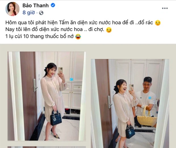 Bảo Thanh hào hứng khoe hình ảnh xinh đẹp và tươi tắn của mình lên trang cá nhân. Ảnh: Facebook Bảo Thanh hào hứng khoe hình ảnh xinh đẹp và tươi tắn của mình lên trang cá nhân. Ảnh: Facebook