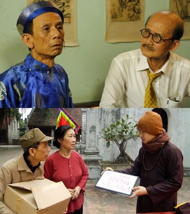 Hình ảnh bác trưởng thôn Văn Hiệp và Phạm Bằng trong Gặp nhau cuối tuần từng là ký ức tuổi thơ của bao người. Ảnh: Internet Hình ảnh bác trưởng thôn Văn Hiệp và Phạm Bằng trong Gặp nhau cuối tuần từng là ký ức tuổi thơ của bao người. Ảnh: Internet
