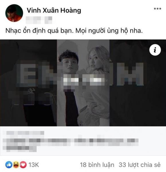 Động thái của Vinh Râu thu hút sự chú ý. Ảnh: Facebook Động thái của Vinh Râu thu hút sự chú ý. Ảnh: Facebook