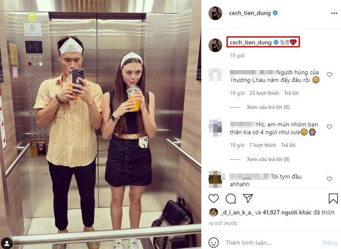 Bùi Tiến Dũng lộ clip giường chiếu với bạn gái Tây sau loạt ảnh ngọt ngào - Ảnh 1