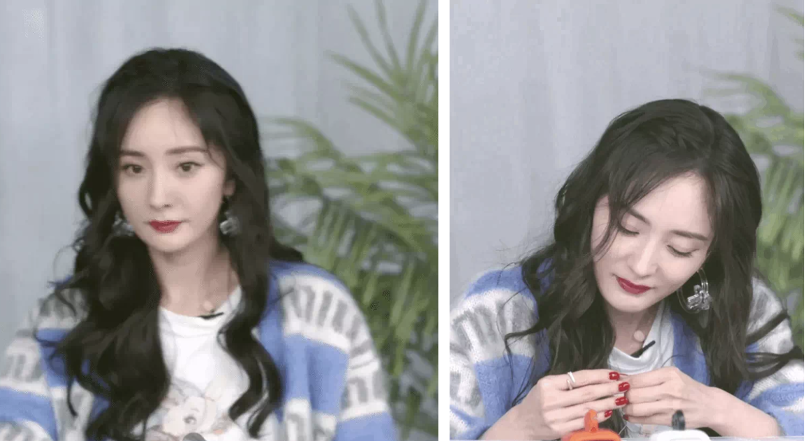 Những khoảnh khắc dễ thương của Dương Mịch. Ảnh: Internet