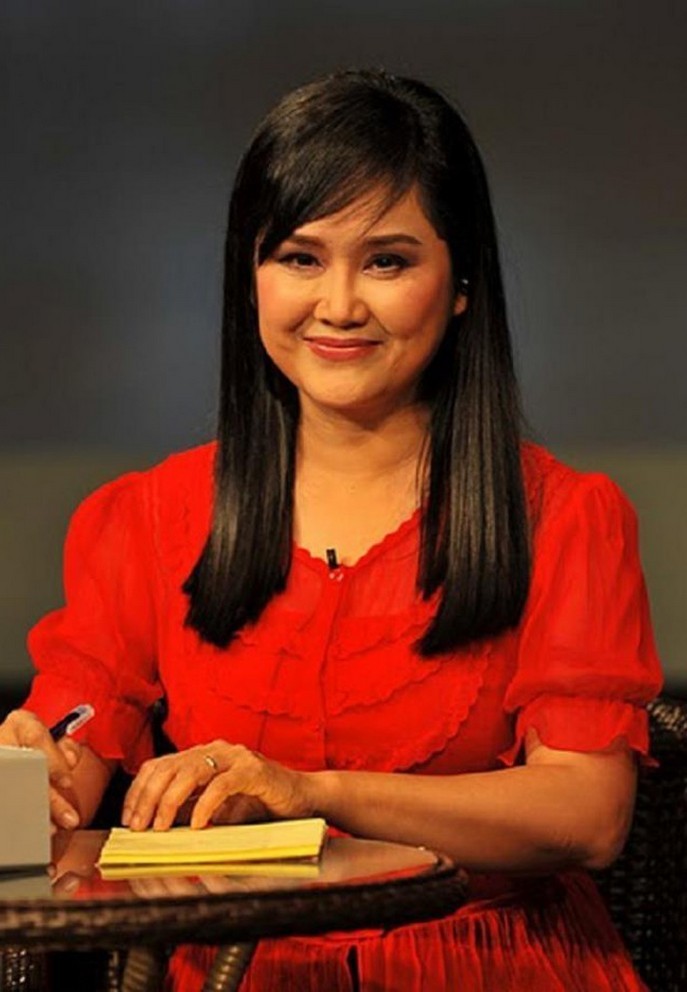 Tên tuổi của cô gắn liền với chương trình Như chưa hề có cuộc chia ly. Cô được coi là 'linh hồn' của chương trình này. Ảnh: Internet