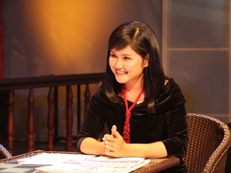 Xinh đẹp, duyên dáng và tài năng nhưng BTV Thu Uyên lại khá kín tiếng trong chuyện đời tư. Ảnh: Internet