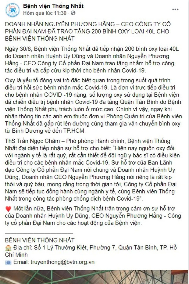 Bà Nguyễn Phương Hằng nhận niềm vui lớn 'vài nghìn tỷ cũng không mua được', được nhiều nơi 'nhờ cậy' giúp đỡ 2