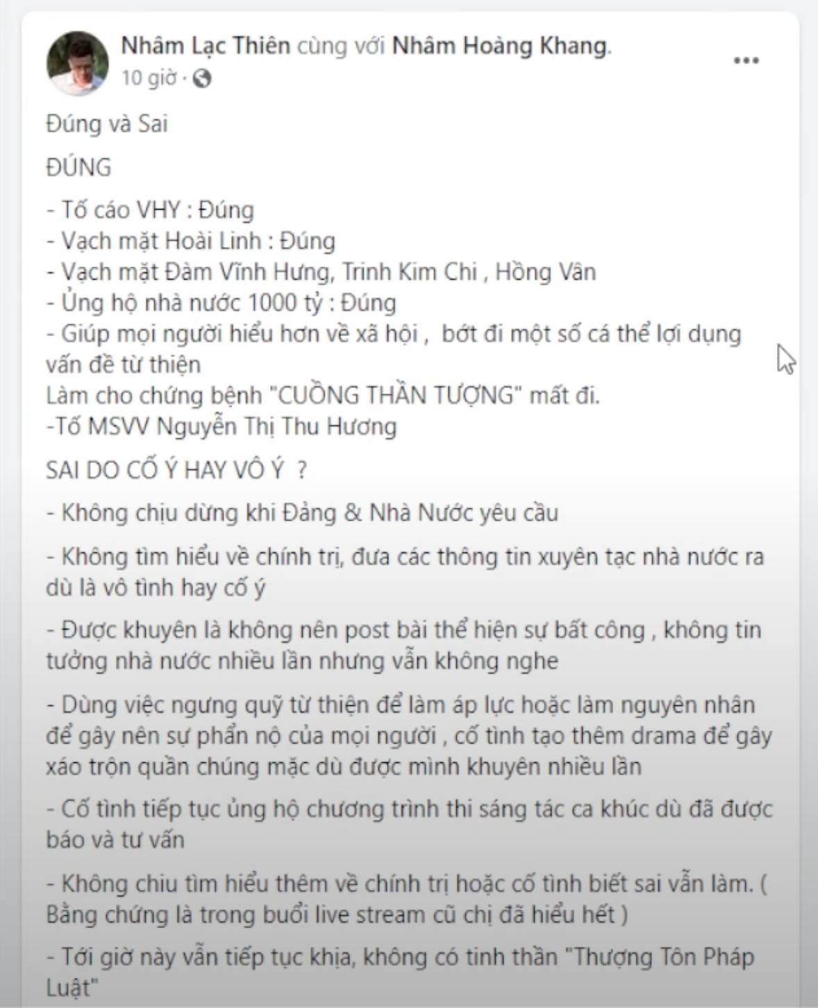 Trước khi bị Nhâm Hoàng Khang 'trở mặt', bà Phương Hằng đã từng 'dằn mặt cậu IT' vì điều này 4 Trước khi bị Nhâm Hoàng Khang 'trở mặt', bà Phương Hằng đã từng 'dằn mặt cậu IT' vì điều này 4