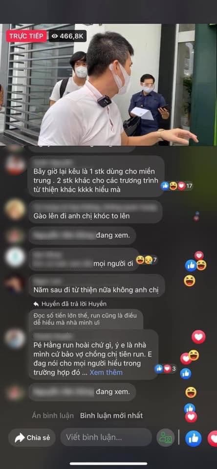 Một mực đòi vợ chồng Thuỷ Tiên sao kê, dân mạng lại nhanh chóng 'trở mặt quay xe' vì điều này 1 Một mực đòi vợ chồng Thuỷ Tiên sao kê, dân mạng lại nhanh chóng 'trở mặt quay xe' vì điều này 1