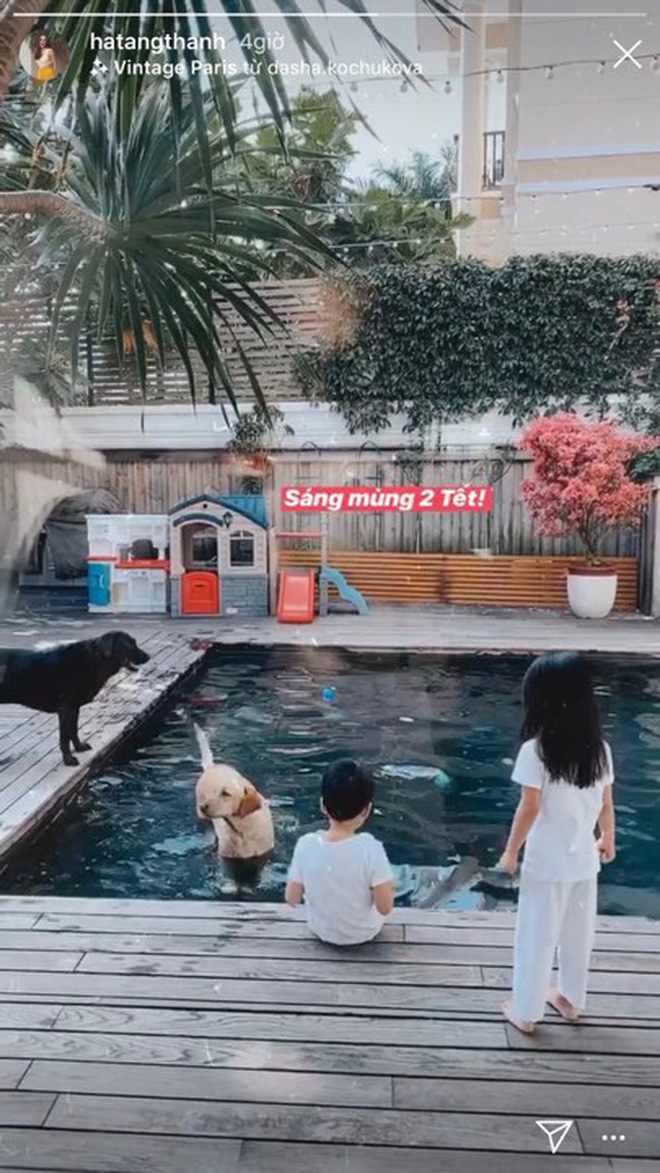 Những khoảnh khắc khó tin trong gia đình Tăng Thanh Hà. Ảnh: Instagram Những khoảnh khắc khó tin trong gia đình Tăng Thanh Hà. Ảnh: Instagram