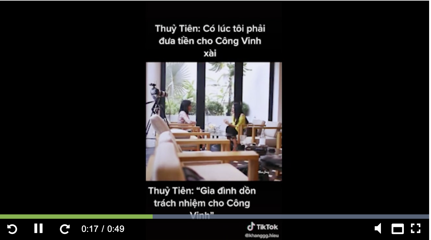 Giữa ồn ào sao kê, Thuỷ Tiên bị khui lại quá khứ từng bị bố chồng cấm cản lấy Công Vinh 1 Giữa ồn ào sao kê, Thuỷ Tiên bị khui lại quá khứ từng bị bố chồng cấm cản lấy Công Vinh 1