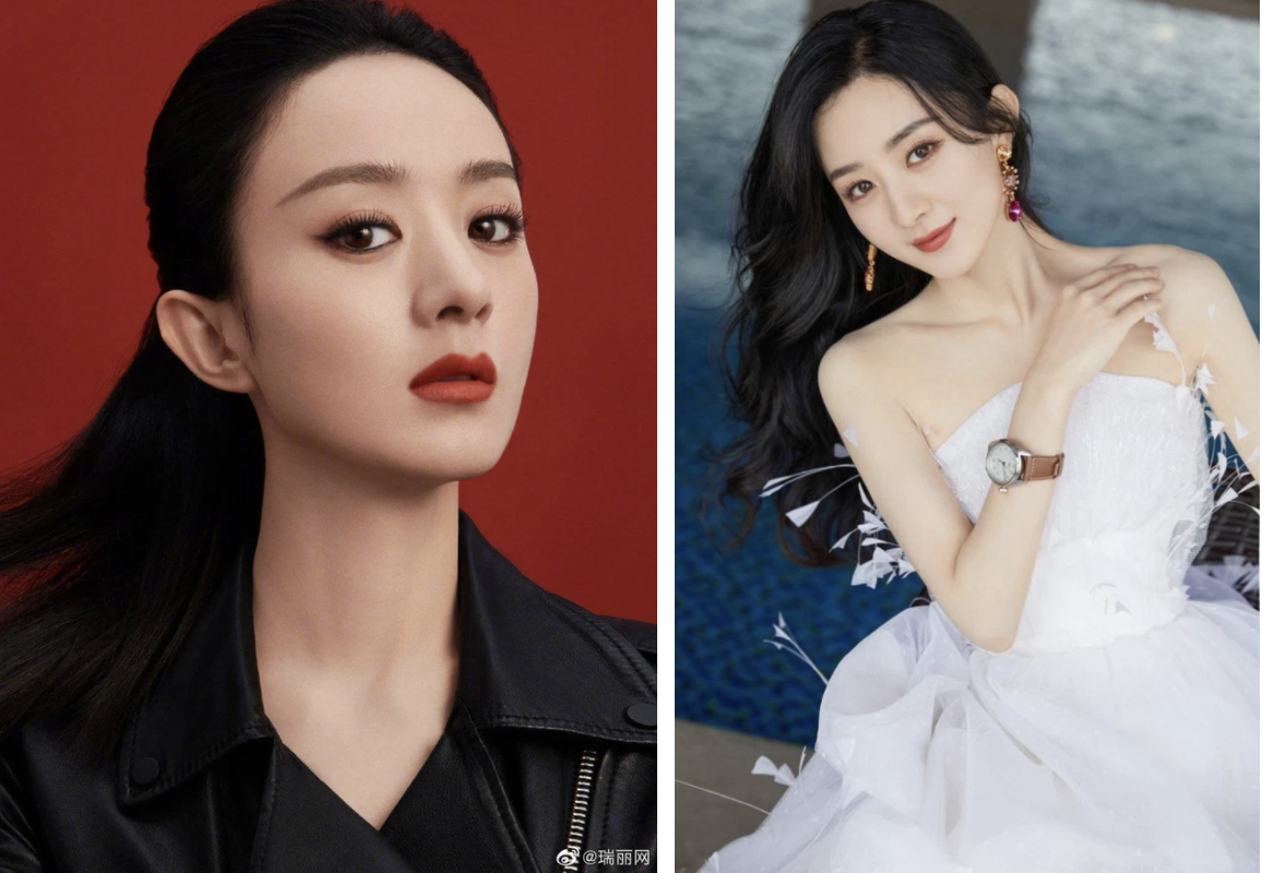 Triệu Lệ Dĩnh có lẽ cũng nên từ bỏ gu trang điểm sắc sảo này. Ảnh: Internet