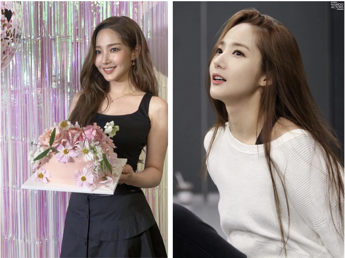 Park Min Young có lẽ cũng sẽ hối hận với gu trang điểm khác lạ kia. Ảnh: Internet