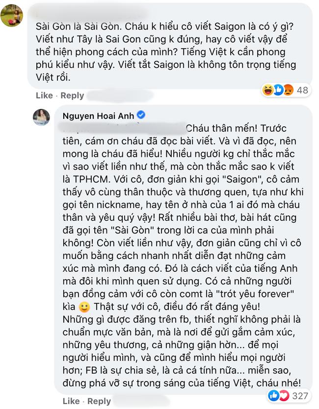 Bài đăng của BTV nhận về phản ứng của dân MXH và cách đáp trả của Hoài Anh gây chú ý. Ảnh: Facebook Bài đăng của BTV nhận về phản ứng của dân MXH và cách đáp trả của Hoài Anh gây chú ý. Ảnh: Facebook