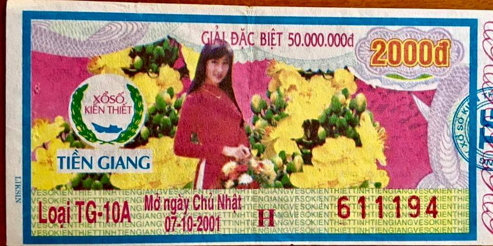 Danh tính mỹ nhân Việt đình đám thập niên 90 từng được in trên tờ vé số độc đắc 50 triệu đồng 1