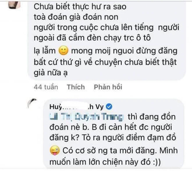 Vợ Phan Mạnh Quỳnh tuyên bố vô cùng đanh thép khi bị dân mạng phản ứng. Ảnh: Facebook