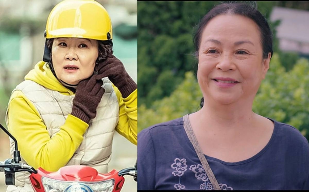 Cả hai diễn viên bản Hàn và Việt đều thể hiện thành công người mẹ vĩ đại, sống lam lũ hết mình vì các con. Ảnh: Internet