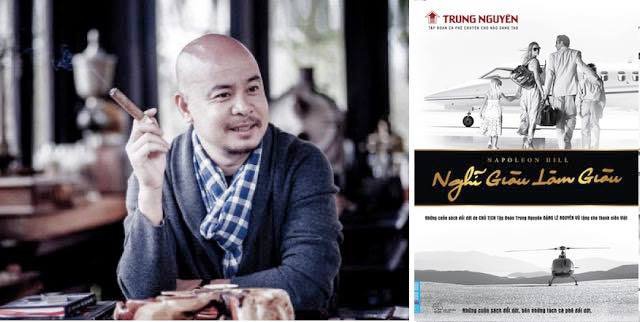 Đặng Lê Nguyên Vũ mượn cuốn sách Nghĩ giàu, làm giàu để nói về nỗi sợ hãi của con người. Ảnh: Internet Đặng Lê Nguyên Vũ mượn cuốn sách Nghĩ giàu, làm giàu để nói về nỗi sợ hãi của con người. Ảnh: Internet