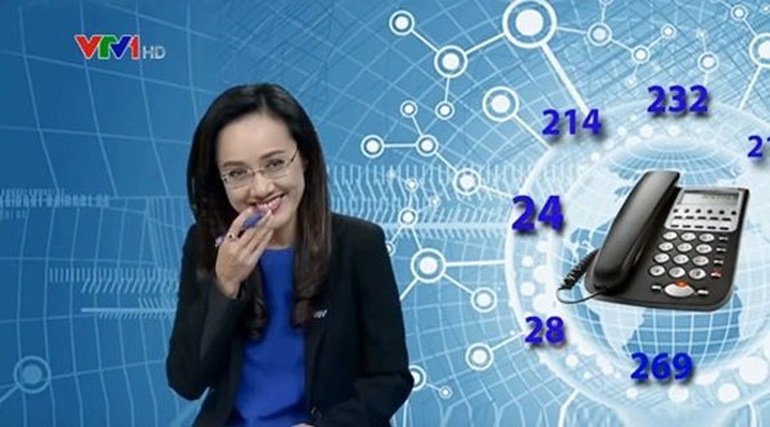 Sự cố mà BTV Hoài Anh gặp phải cùng cách xử lý nhận được nhiều lời khen ngợi của dân tình. Ảnh chụp màn hình Sự cố mà BTV Hoài Anh gặp phải cùng cách xử lý nhận được nhiều lời khen ngợi của dân tình. Ảnh chụp màn hình