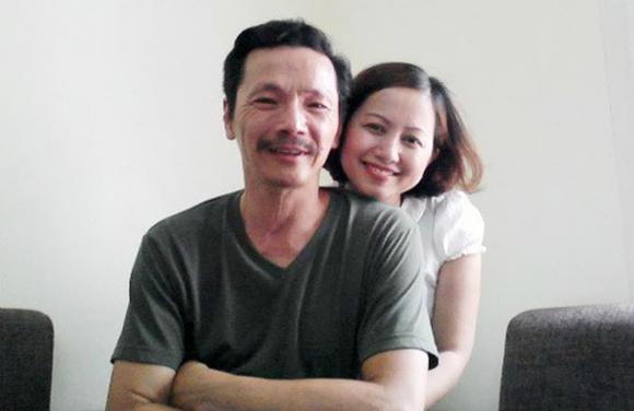 NSND Trung Anh và bà xã. Ảnh: Internet NSND Trung Anh và bà xã. Ảnh: Internet