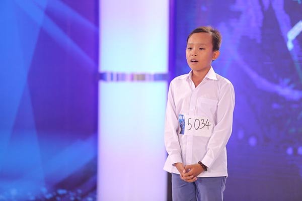 Hồ Văn Cường thời mới bước chân vào cuộc thi Vietnam Idol Kids. Ảnh: Internet Hồ Văn Cường thời mới bước chân vào cuộc thi Vietnam Idol Kids. Ảnh: Internet