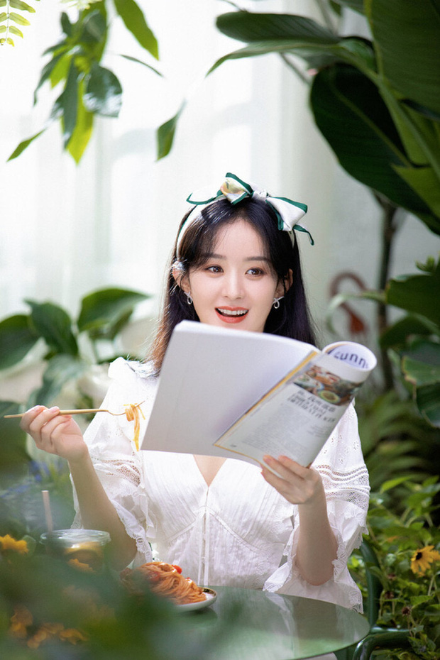 Triệu Lệ Dĩnh nhận về nhiều lời khen ngợi của dân tình. Ảnh: Internet