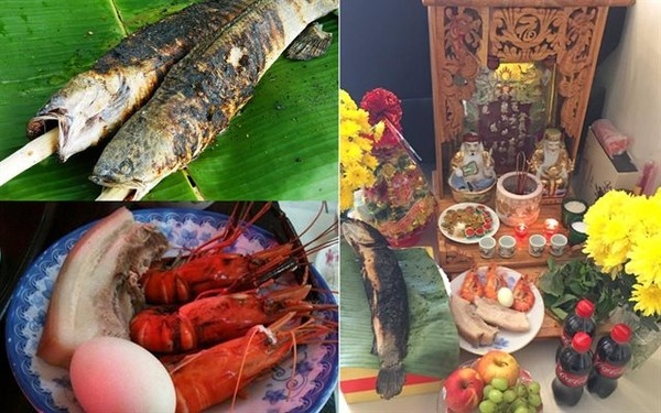 Một số gợi ý mâm cỗ cúng Thần Tài vào ngày mùng 10 tháng Giêng. Ảnh: Internet