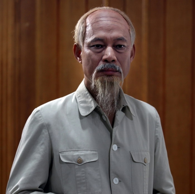 NSƯT Tiến Hợi từng nhiều lần thủ vai Bác Hồ đã qua đời sau thời gian điều trị bệnh. Ảnh: Internet