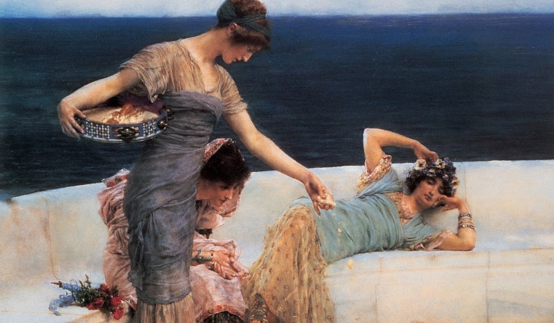 Từ thời La Mã cổ đại, phụ nữ đã biết cách làm đẹp và chăm sóc da cho mình. Ảnh: Internet