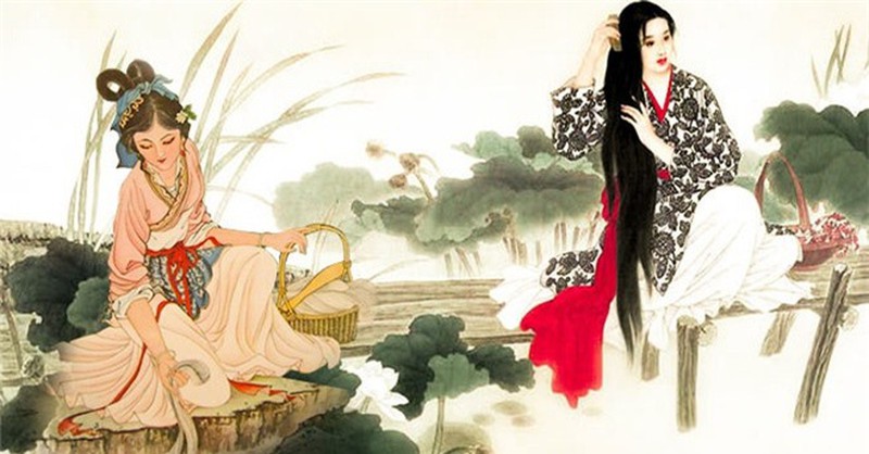 Các mỹ nữ ngày xưa thường tận dụng các nguyên liệu từ thiên nhiên để làm đẹp cho mình. Ảnh: Internet