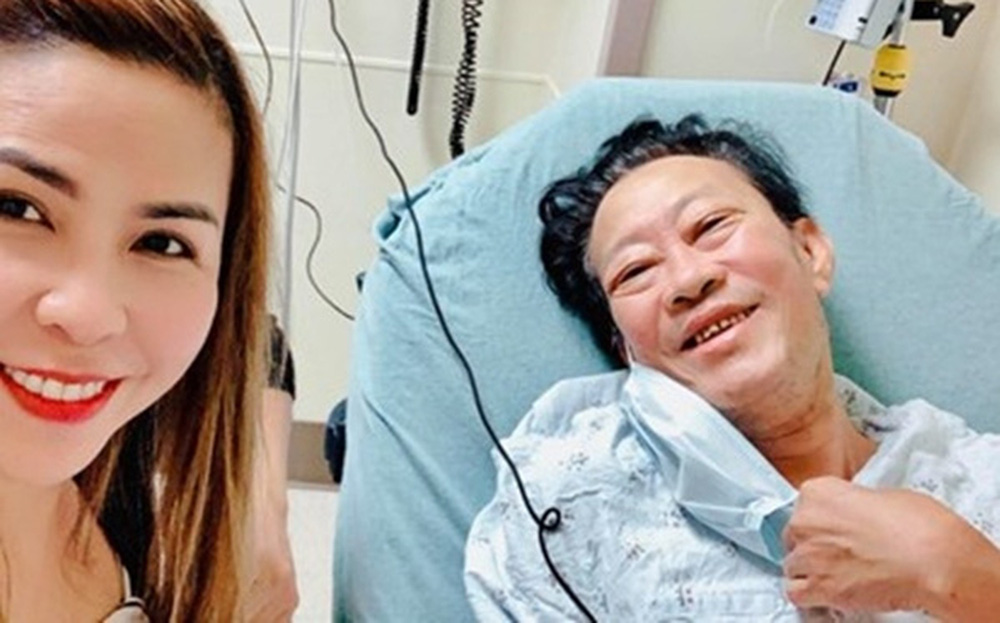 Nhạc sĩ Lê Quang và bà xã Cam Thơ. Ảnh: Internet