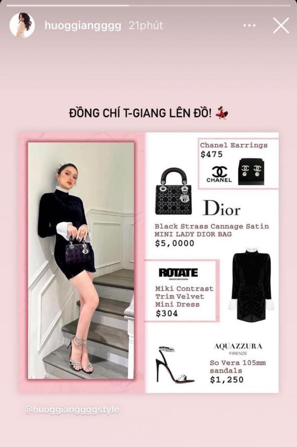 Hương Giang cũng không ngần ngại mà chơi lớn. Ảnh: Instagram