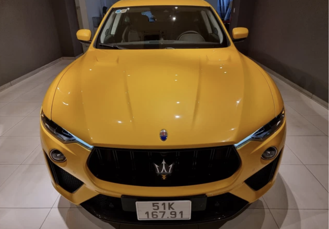 Nội thất cũng như kiểu dáng bên ngoài đậm chất thể thao của SUV Maserati Levante Trofeo phiên bản giới hạn. Ảnh: Facebook