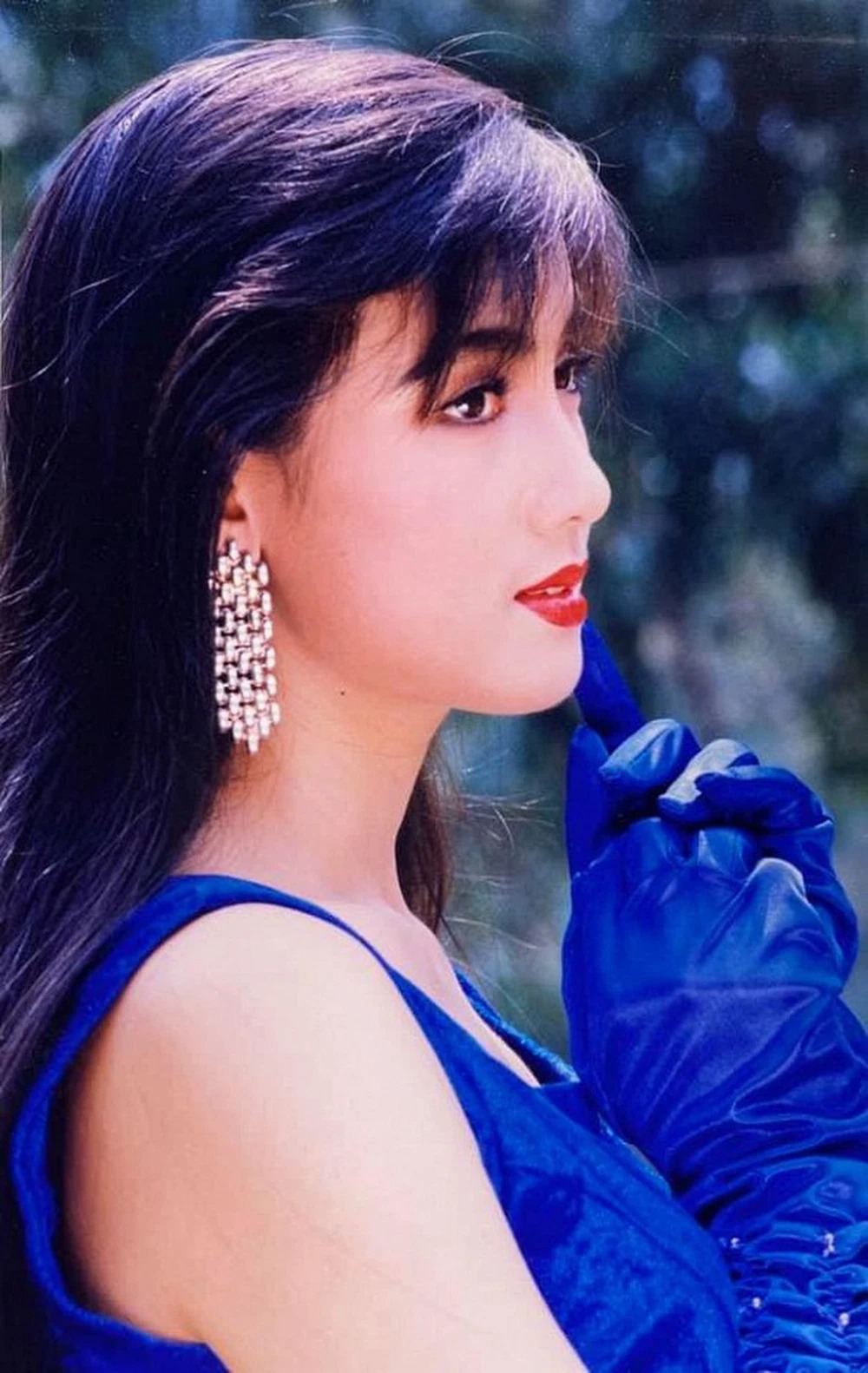 Cô từng được xem là nữ hoàng ảnh lịch những năm thập niên 90, cùng thời với Việt Trinh, Diễm Hương. Ảnh: Internet