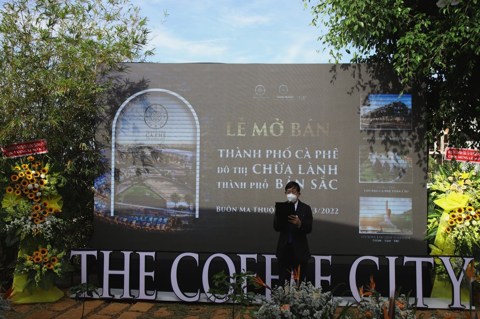 Thành phố Cà phê là dự án do Tập đoàn Trung Nguyên Legend đầu tư xây dựng có quy mô 45,45ha. Ảnh: Internet